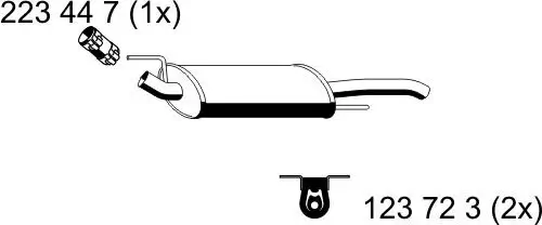 Endschalldämpfer ERNST 142045 Bild Endschalldämpfer ERNST 142045