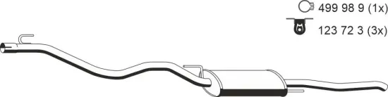 Endschalldämpfer ERNST 142182 Bild Endschalldämpfer ERNST 142182