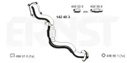 Abgasrohr vorne ERNST 142403