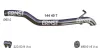 Abgasrohr hinten ERNST 144407