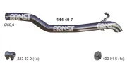 Abgasrohr hinten ERNST 144407