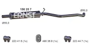 Mittelschalldämpfer ERNST 156257