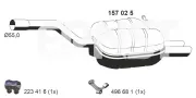 Endschalldämpfer ERNST 157025