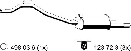 Endschalldämpfer ERNST 176231 Bild Endschalldämpfer ERNST 176231