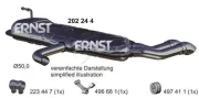 Endschalldämpfer ERNST 202244