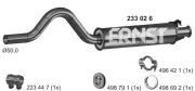 Mittelschalldämpfer ERNST 233026