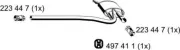 Mittelschalldämpfer ERNST 243063