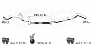 Mittelschalldämpfer ERNST 245005