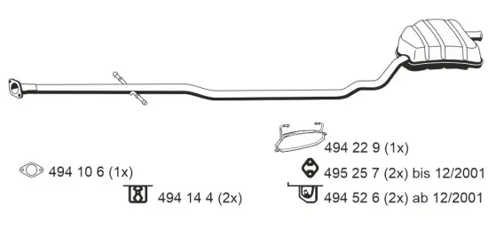 Endschalldämpfer ERNST 250238 Bild Endschalldämpfer ERNST 250238