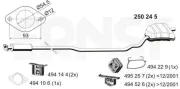Endschalldämpfer ERNST 250245