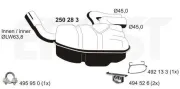 Endschalldämpfer links ERNST 250283