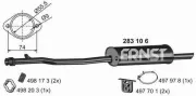 Endschalldämpfer ERNST 283106