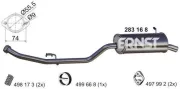 Endschalldämpfer ERNST 283168