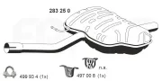 Endschalldämpfer ERNST 283250