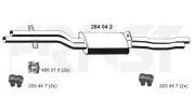 Mittelschalldämpfer ERNST 284042