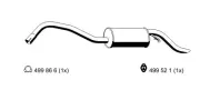 Endschalldämpfer ERNST 312189
