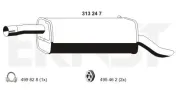 Endschalldämpfer hinten ERNST 313247