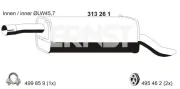 Endschalldämpfer ERNST 313261