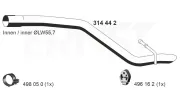 Abgasrohr hinten ERNST 314442
