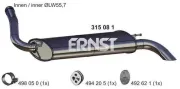 Endschalldämpfer ERNST 315081