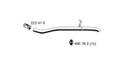 Abgasrohr hinten ERNST 331456