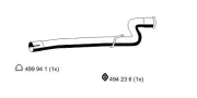 Abgasrohr hinten ERNST 331579