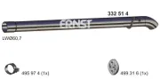 Abgasrohr hinten ERNST 332514