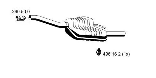 Endschalldämpfer ERNST 341172 Bild Endschalldämpfer ERNST 341172