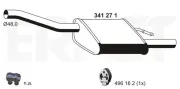 Endschalldämpfer ERNST 341271