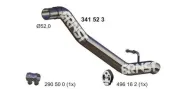 Abgasrohr hinten ERNST 341523
