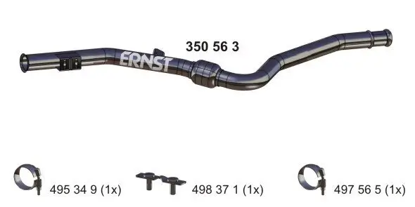 Abgasrohr ERNST 350563