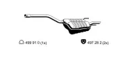 Endschalldämpfer ERNST 363013