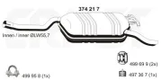 Endschalldämpfer ERNST 374217