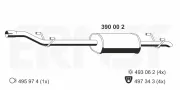 Mittelschalldämpfer ERNST 390002