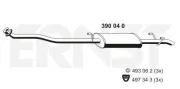Mittelschalldämpfer ERNST 390040