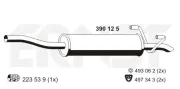 Mittelschalldämpfer ERNST 390125