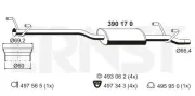 Mittelschalldämpfer ERNST 390170