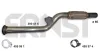 Abgasrohr vorne ERNST 390415