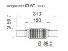 Flexrohr, Abgasanlage ERNST 464086 Bild Flexrohr, Abgasanlage ERNST 464086