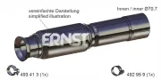 Flexrohr, Abgasanlage ERNST 465083