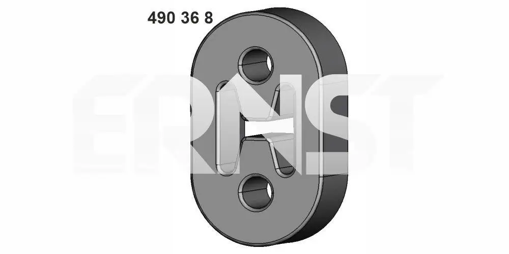 Halter, Abgasanlage ERNST 490368