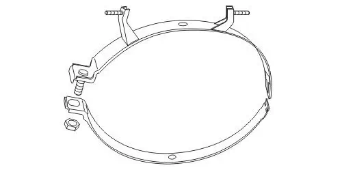 Halter, Abgasanlage hinten ERNST 497978 Bild Halter, Abgasanlage hinten ERNST 497978