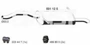 Endschalldämpfer ERNST 501125