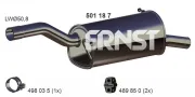 Endschalldämpfer ERNST 501187