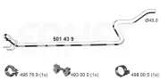 Abgasrohr Mitte ERNST 501439