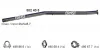 Abgasrohr hinten ERNST 502405