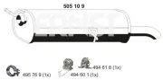 Endschalldämpfer ERNST 505109