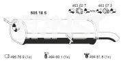 Endschalldämpfer ERNST 505185