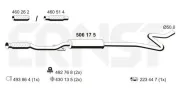 Mittelschalldämpfer ERNST 506175