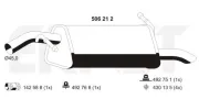 Endschalldämpfer ERNST 506212